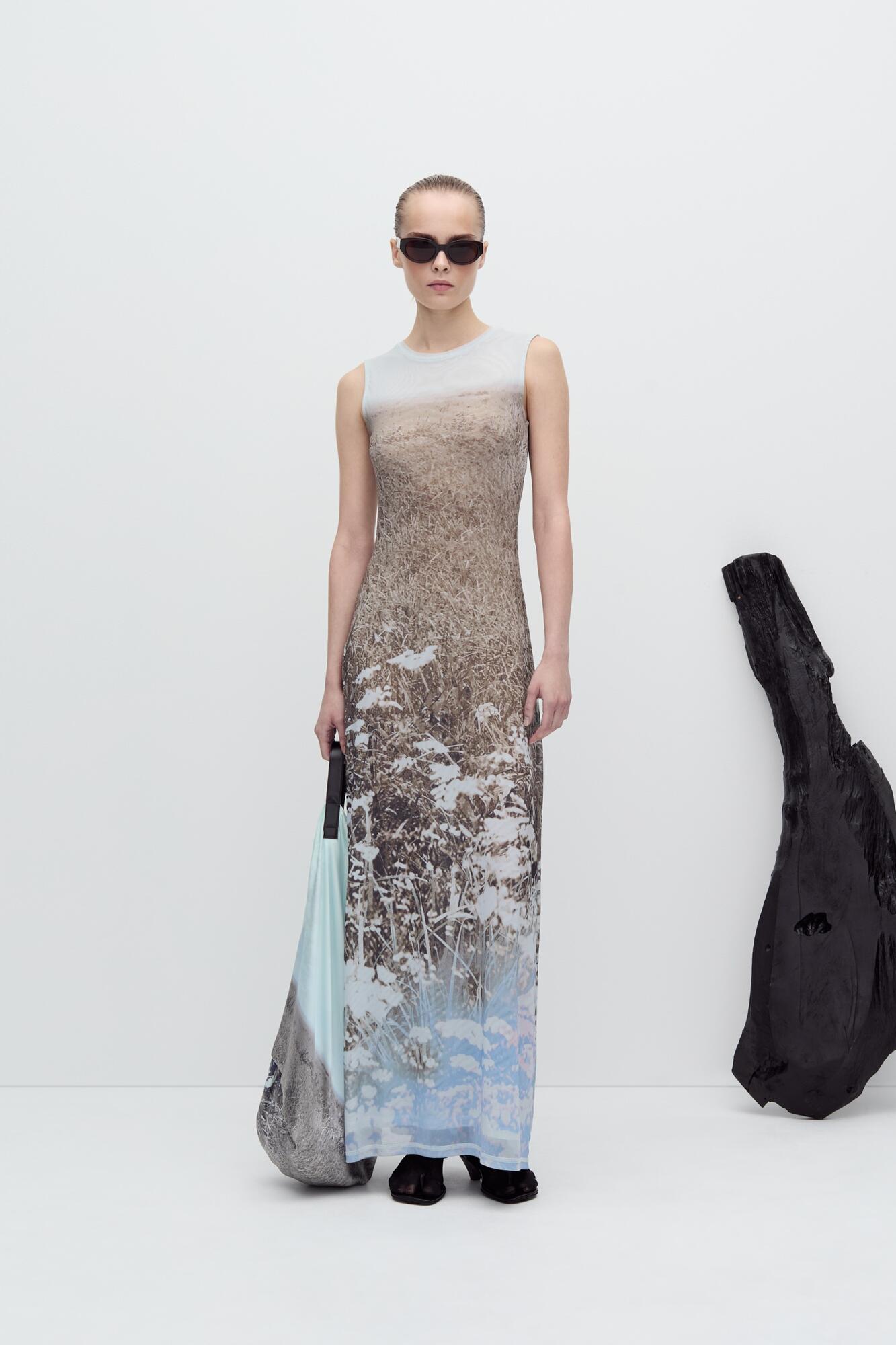 Saangel lang kjole - Hazy Fields